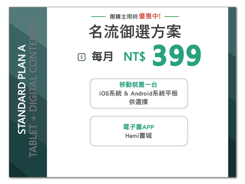 399名流御選方案